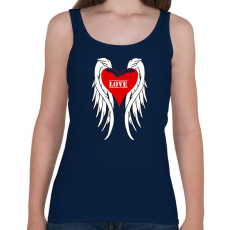 PRINTFASHION Angel - Női atléta - Sötétkék