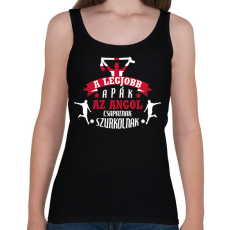 PRINTFASHION Angol csapat - Női atléta - Fekete