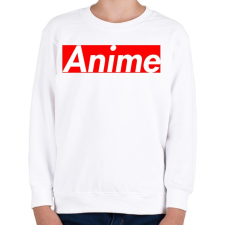 PRINTFASHION ANime - Gyerek pulóver - Fehér gyerek pulóver, kardigán