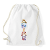 PRINTFASHION Anime - Sportzsák, Tornazsák - Fehér