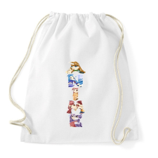 PRINTFASHION Anime - Sportzsák, Tornazsák - Fehér tornazsák