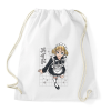 PRINTFASHION Animés csaj - Sportzsák, Tornazsák - Fehér