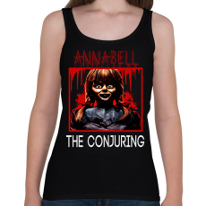 PRINTFASHION ANNABELLE - Női atléta - Fekete