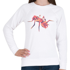 PRINTFASHION ant-hangya-polominta - Női pulóver - Fehér női pulóver, kardigán