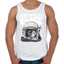 PRINTFASHION Antiszociális macska - Férfi atléta - Fehér atléta, trikó