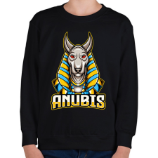 PRINTFASHION anubis - Gyerek pulóver - Fekete gyerek pulóver, kardigán