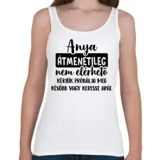 PRINTFASHION Anya átmenetileg nem elérhető - Női atléta - Fehér női trikó
