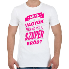 PRINTFASHION Anya szuperereje  - Férfi póló - Fehér férfi póló