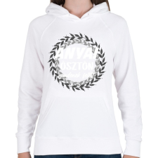 PRINTFASHION anyai ösztön kerek fehér - Női kapucnis pulóver - Fehér női pulóver, kardigán