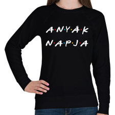 PRINTFASHION Anyák napja - Jóbarátok - Női pulóver - Fekete női pulóver, kardigán