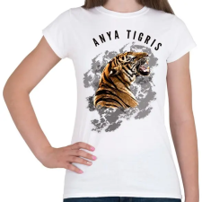 PRINTFASHION ANYATIGRIScolor - Női póló - Fehér női póló