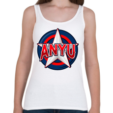 PRINTFASHION ANYU - Női atléta - Fehér