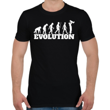 PRINTFASHION APA evolúció - Férfi póló - Fekete férfi póló