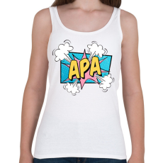PRINTFASHION Apa - Női atléta - Fehér