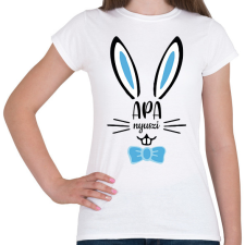 PRINTFASHION Apa nyuszi - Női póló - Fehér női póló