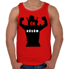 PRINTFASHION APÁKNAPJÁRA2 - Férfi atléta - Piros atléta, trikó