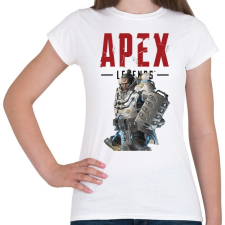 PRINTFASHION Apex Gibraltár - Női póló - Fehér női póló