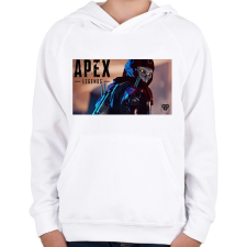PRINTFASHION Apex Legend Revenant - Gyerek kapucnis pulóver - Fehér gyerek pulóver, kardigán
