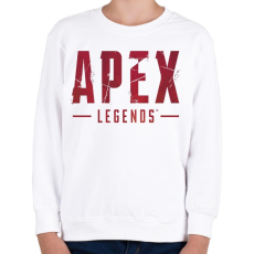 PRINTFASHION Apex Legends - Gyerek pulóver - Fehér