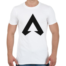 PRINTFASHION Apex Legends Ikon (Fekete) - Férfi póló - Fehér férfi póló