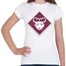 PRINTFASHION Apex Legends Lifeline Jelvény (Badge) - Női póló - Fehér női póló