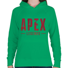 PRINTFASHION Apex Legends - Női kapucnis pulóver - Zöld női pulóver, kardigán