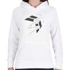 PRINTFASHION Apex Legends - Pathfinder - Női kapucnis pulóver - Fehér