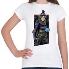 PRINTFASHION Apex Legends Wraith - Női póló - Fehér női póló