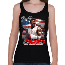 PRINTFASHION APOLLO CREED - Női atléta - Fekete