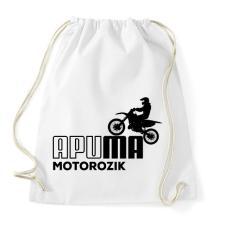 PRINTFASHION Apuma motor - Sportzsák, Tornazsák - Fehér tornazsák
