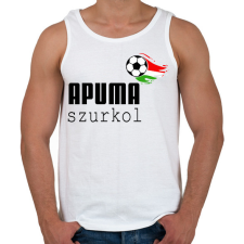 PRINTFASHION Apuma szurkol - Férfi atléta - Fehér atléta, trikó