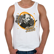 PRINTFASHION Arany János - Mindenki gyanús - Férfi atléta - Fehér