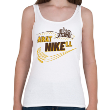 PRINTFASHION AratNIKEll - Női atléta - Fehér női trikó