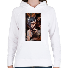 PRINTFASHION Arcane League of Legends - Női kapucnis pulóver - Fehér