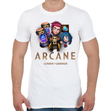 PRINTFASHION Arcane rewards - Férfi póló - Fehér