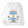 PRINTFASHION Argentina 2022 - Sportzsák, Tornazsák - Fehér