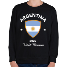 PRINTFASHION Argentina world champion 2 - Gyerek pulóver - Fekete gyerek pulóver, kardigán