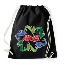 PRINTFASHION ariel márkaparódia - Sportzsák, Tornazsák - Fekete tornazsák