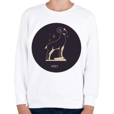 PRINTFASHION Aries - Kos - Gyerek pulóver - Fehér gyerek pulóver, kardigán