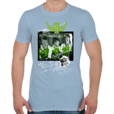 PRINTFASHION ARIZONA - Férfi póló - Világoskék férfi póló
