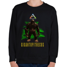 PRINTFASHION ARK-gigantophitecus - Gyerek pulóver - Fekete gyerek pulóver, kardigán