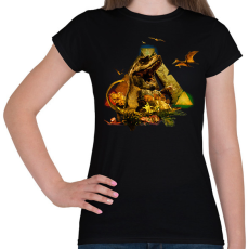 PRINTFASHION ark játék - Női póló - Fekete