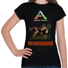 PRINTFASHION ark-spinosaurus - Női póló - Fekete női póló