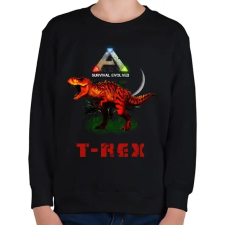 PRINTFASHION ARK-TREX - Gyerek pulóver - Fekete gyerek pulóver, kardigán
