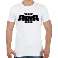PRINTFASHION Arma - Férfi póló - Fehér