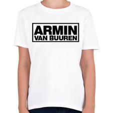 PRINTFASHION Armin Van Buuren - Gyerek póló - Fehér gyerek póló