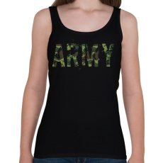 PRINTFASHION Army - Női atléta - Fekete
