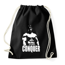 PRINTFASHION Arnold Conquer - Sportzsák, Tornazsák - Fekete tornazsák