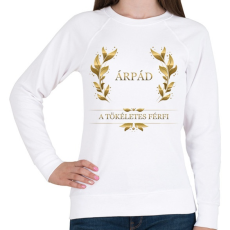 PRINTFASHION Árpád - Női pulóver - Fehér