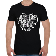 PRINTFASHION artist.w - Férfi póló - Fekete férfi póló